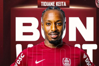 CFR Cluj l a prezentat oficial pe Tidiane Keita