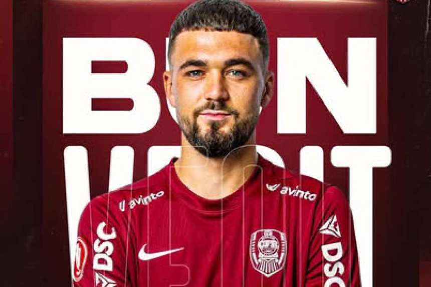 CFR Cluj l a prezentat pe jucatorul dat afara de FCSB