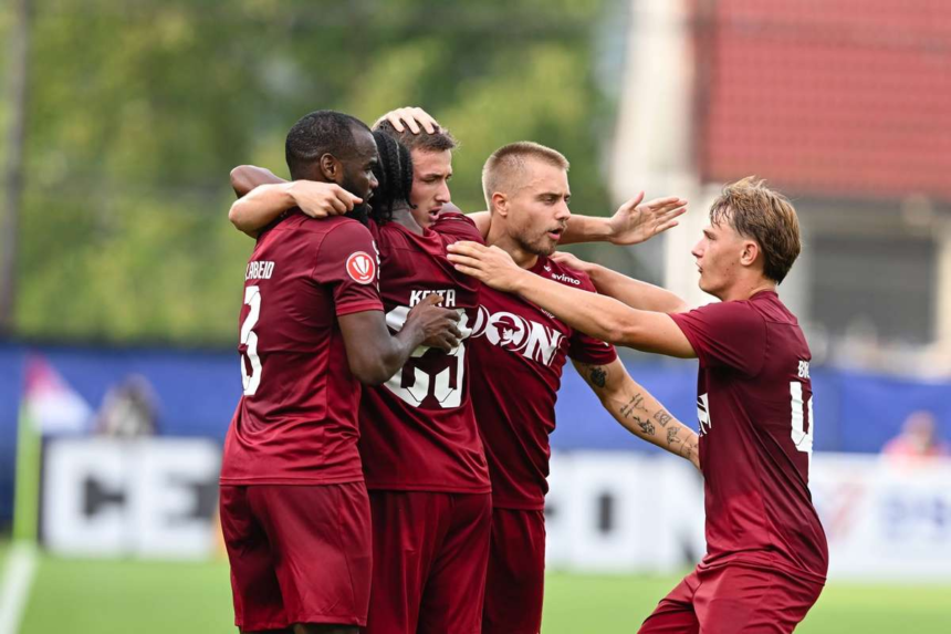 Cine transmite dubla decisiva CFR Cluj Hacken