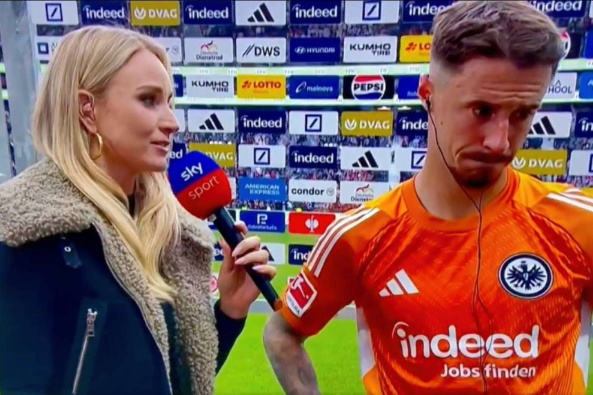 Confuzie in direct in Bundesliga interviul viral amuzant