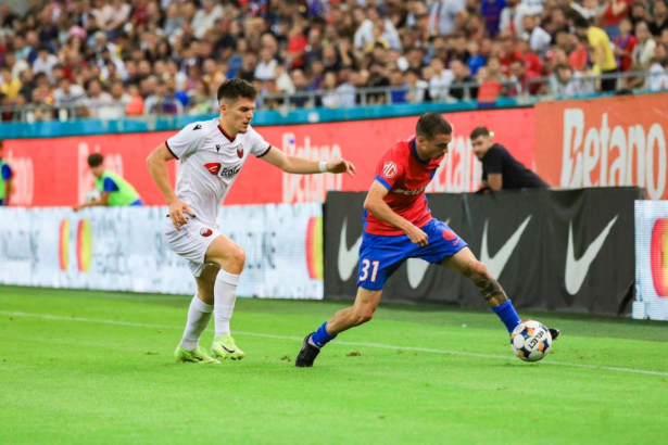 FCSB sancionata de UEFA dupa incidentele cu Shkendija