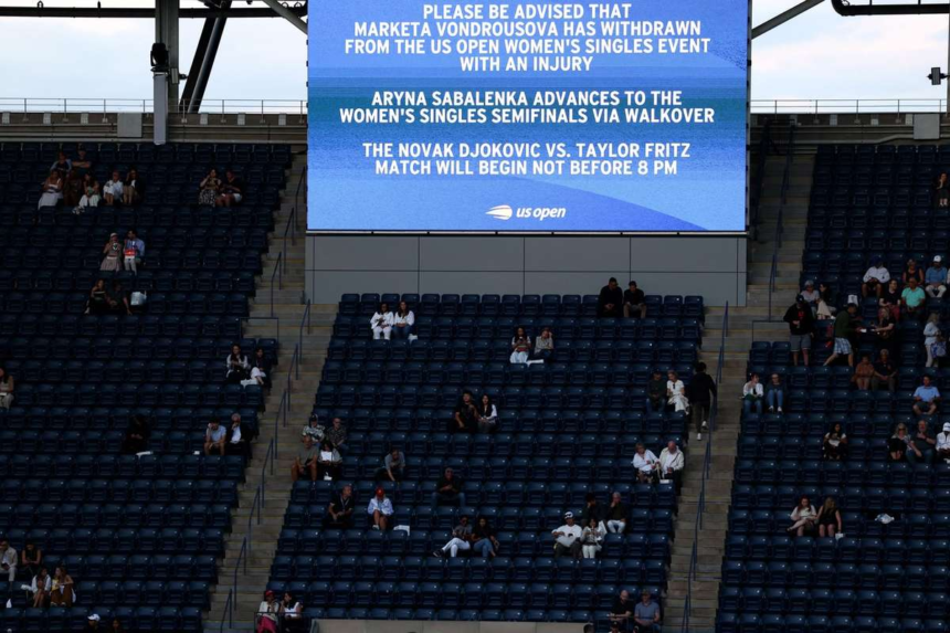Monitorul de Tenis Vondrousova s a retras de la US Open din cauza unei accidentari