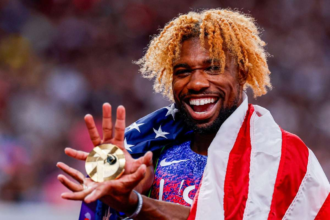 Recordul lui Boltegalat Noah Lylescampion mondial la 200 m