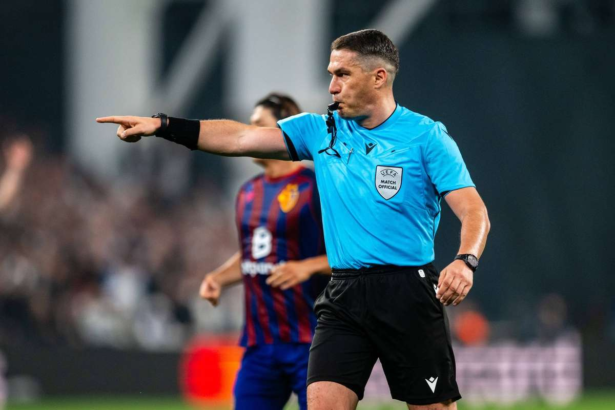 Arbitru de Champions League la derby ul FCSB U Craiova