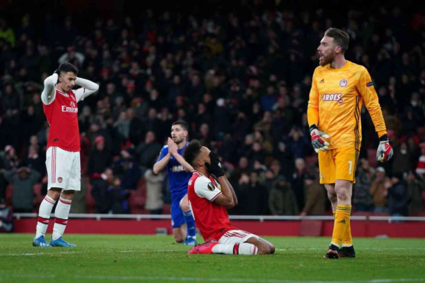 Arsenal vrea sa incheie seria de cosmar acasa cu Olympiakos